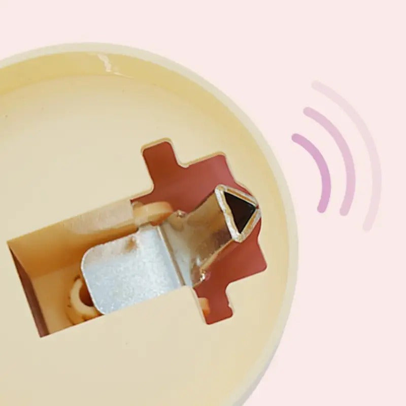 1pc Interactive Pet Bell Toy, Plastic Material, No Battery Required, for Cat and Dog Training & Communication, Summons for Food, Play & Exercise