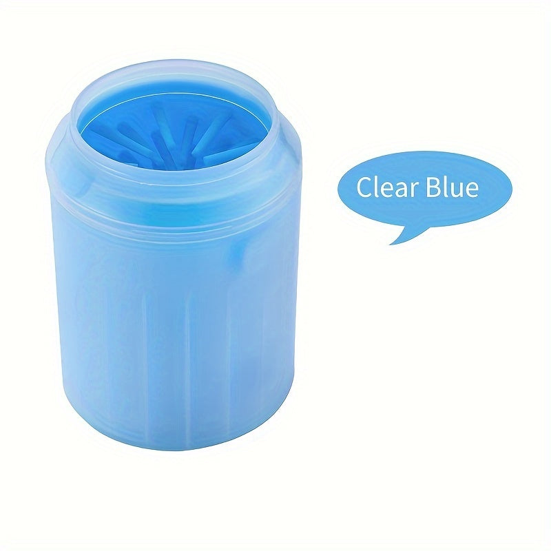 Portable Easy-Clean Pet Paw Washer Cup - Durable Non-Electric Foot Washing Tool for Dogs & Cats