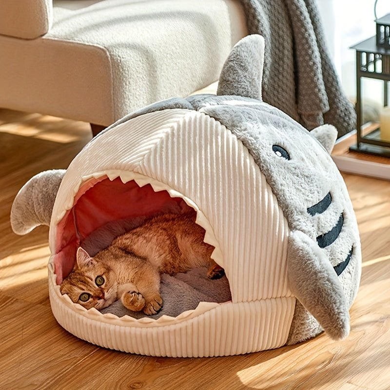 Cozy Washable Cat Bed For Indoor Cats - Soft Mat For Small And Large Cats - Perfect Hideout House For Your Furry Friend