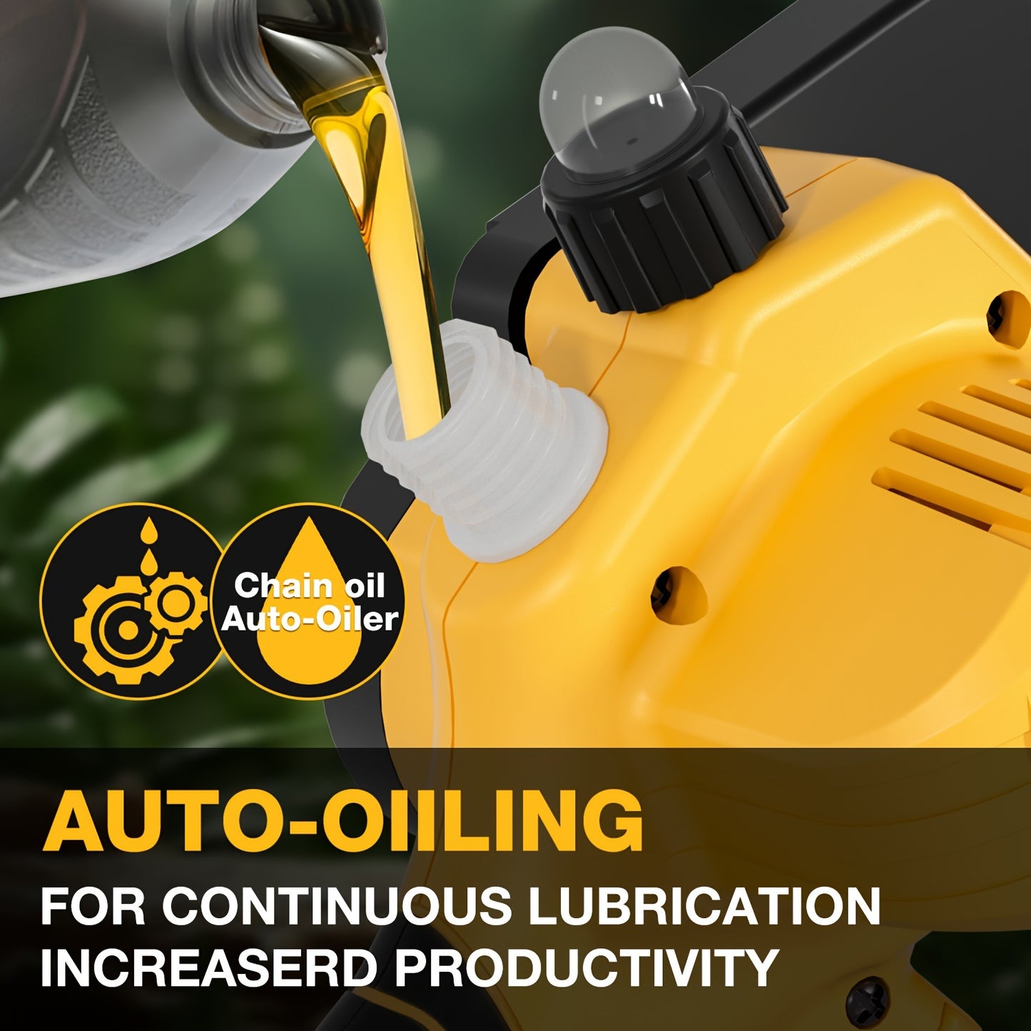 Zeeksaw 6-Inch Cordless Mini Chainsaw Kit with 2 Large Capacity Batteries, Pruning Saw, Security Lock, and Accessories - Ideal for Wood Cutting, Trimming & Woodworking, Includes Protective Gear, Valentine's Day Gift