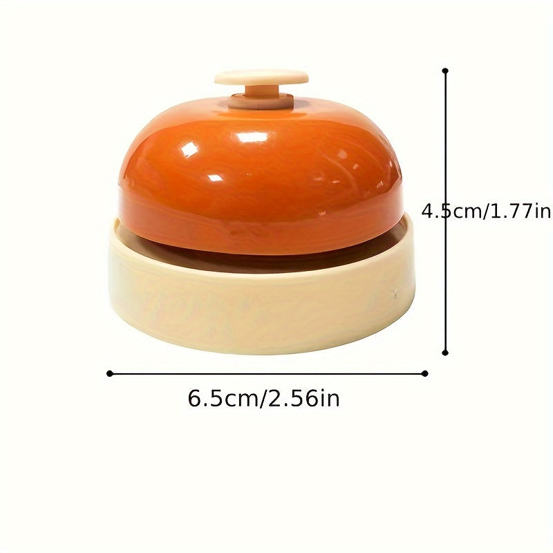 1pc Interactive Pet Bell Toy, Plastic Material, No Battery Required, for Cat and Dog Training & Communication, Summons for Food, Play & Exercise