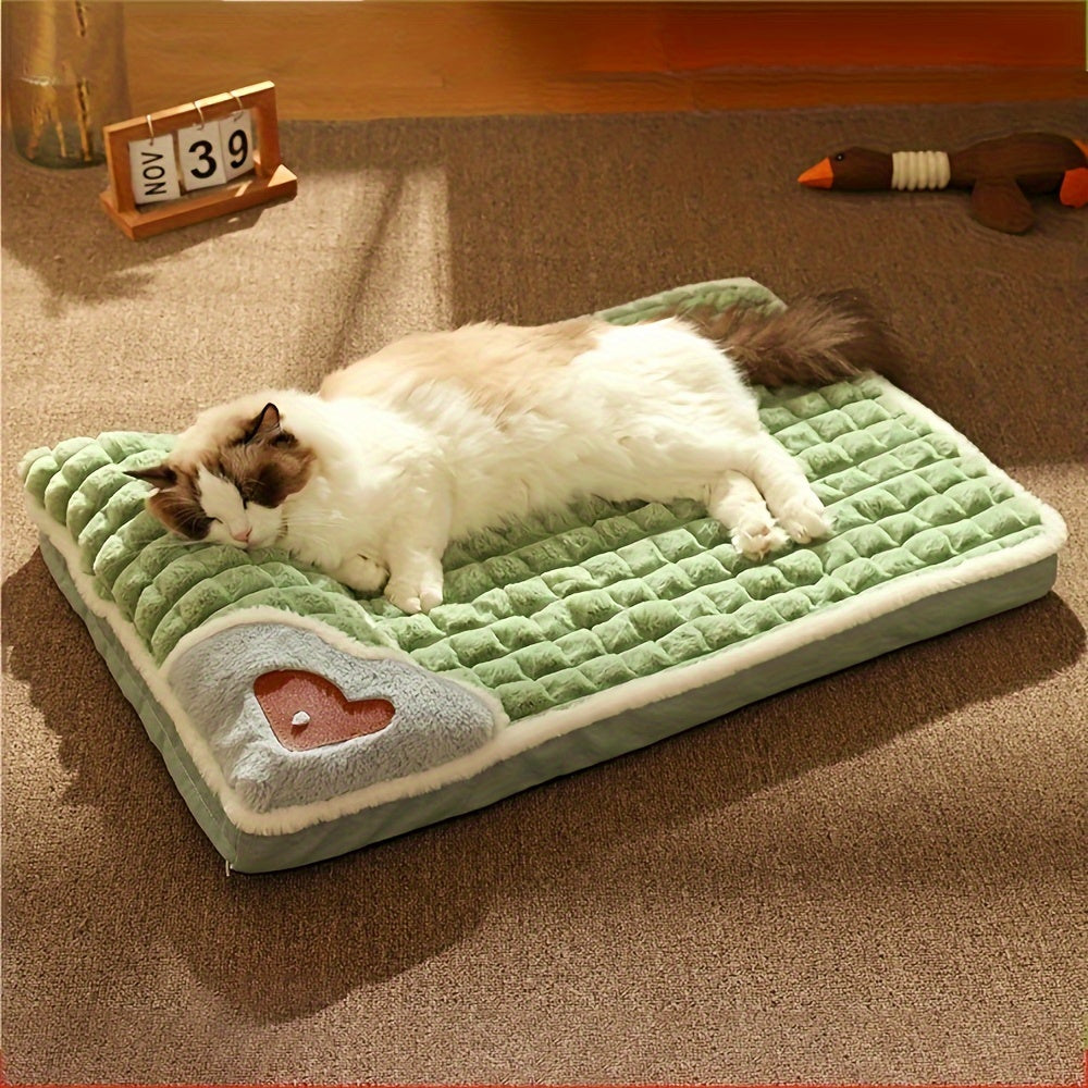 Comfortable Thickened Cat Bed, Dog Bed, Cat Sleeping Pad, Cat Step Milk Pad, Detachable And Washable Cat Sofa for Extra Dog Cat to Extra Large Dog Cat