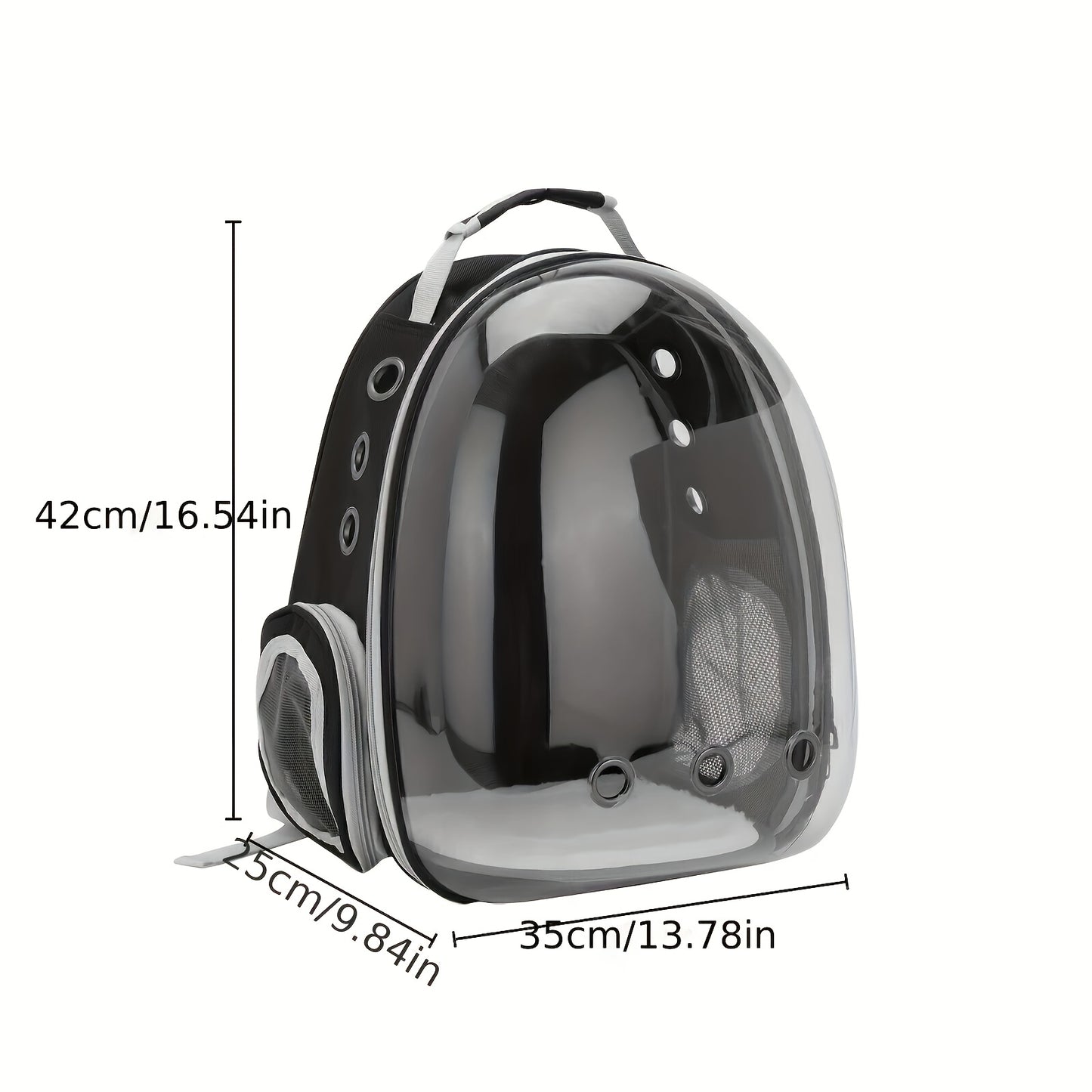Astronaut Window Dog Cat Carrier Breathable Transparent Backpack Pet Travel Bag
