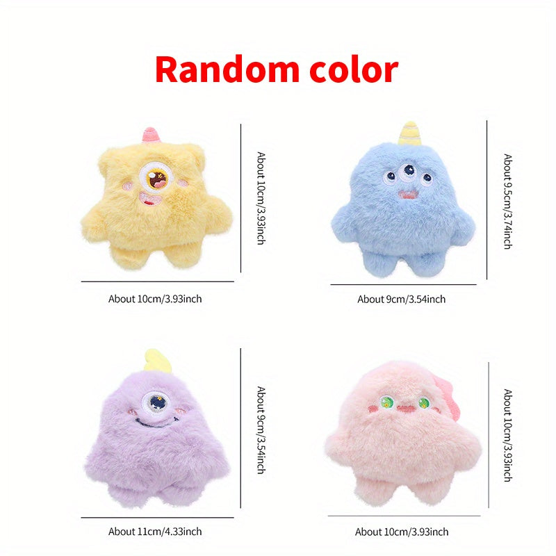 1pc Adorable Cartoon Elf Design Plush Pet Toy - Soft, Chew Durable, Interactive Supply for Medium Breed Cats and Dogs - Fun Companion for Playtime and Cuddles