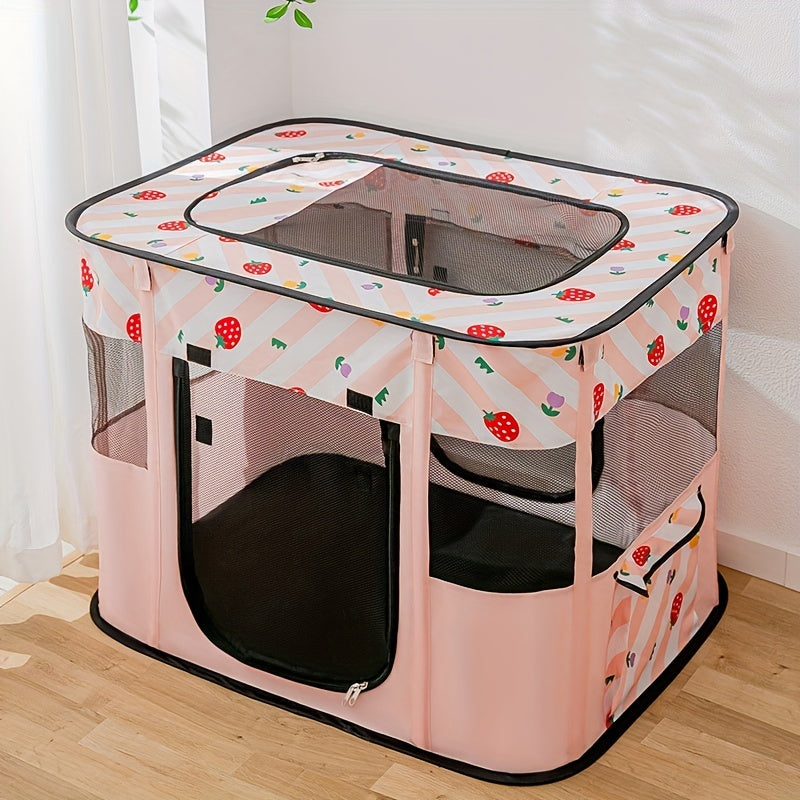M.L/XL/XXL Portable Foldable Pet Playpen, Collapsible Crates Kennel for Dog, Cat, and Rabbit, Travel Playpen, Dog and Cat Playpen, Dog Tent Puppy Playground for Indoor/Outdoor