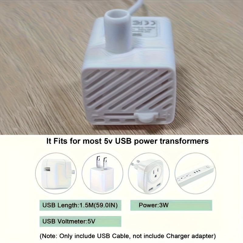 1.5L Automatic Cat Water Fountain with USB Power, Stainless Steel Spigot & Filters – Fresh, Circulating Hydration for Cats and Small Pets, Water Fountain for Cats