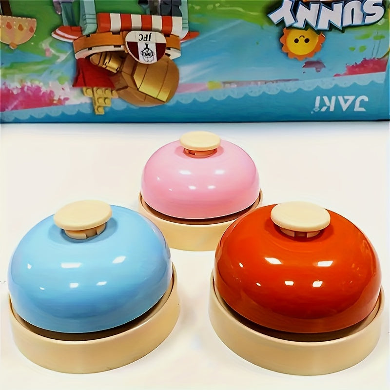 1pc Interactive Pet Bell Toy, Plastic Material, No Battery Required, for Cat and Dog Training & Communication, Summons for Food, Play & Exercise