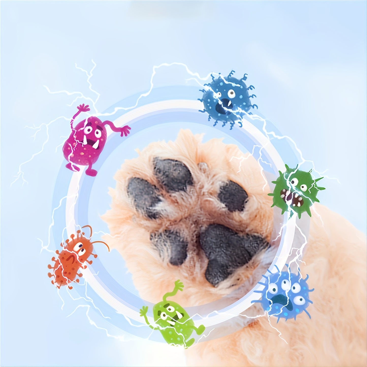 Portable Easy-Clean Pet Paw Washer Cup - Durable Non-Electric Foot Washing Tool for Dogs & Cats
