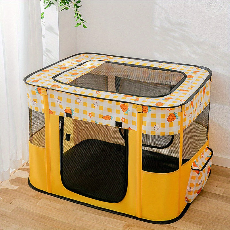 M.L/XL/XXL Portable Foldable Pet Playpen, Collapsible Crates Kennel for Dog, Cat, and Rabbit, Travel Playpen, Dog and Cat Playpen, Dog Tent Puppy Playground for Indoor/Outdoor