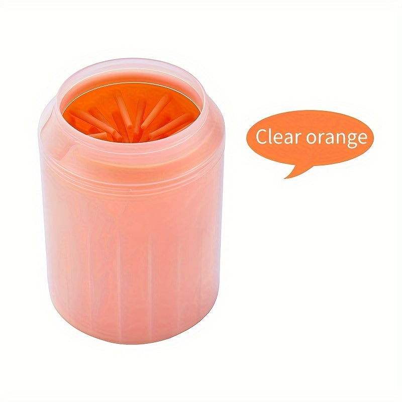 Portable Easy-Clean Pet Paw Washer Cup - Durable Non-Electric Foot Washing Tool for Dogs & Cats