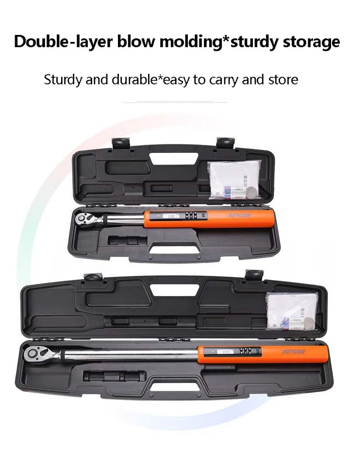 1/2" 1/4" Digital Torque Wrench Drive Electronic Torque Wrench Torque Wrench Kit 3-30N.m 34-340N.m Torque Accurate Range