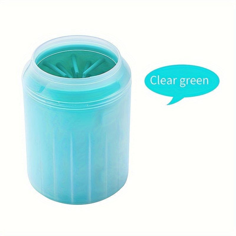 Portable Easy-Clean Pet Paw Washer Cup - Durable Non-Electric Foot Washing Tool for Dogs & Cats