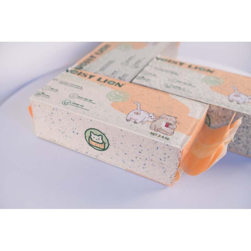 Natural Clumping Tofu Cat Litter - Superior Odor Control, Flushable, Ultra Absorbent, Natural Ingredients, Water-Soluble, Dust-Free Less Scattering