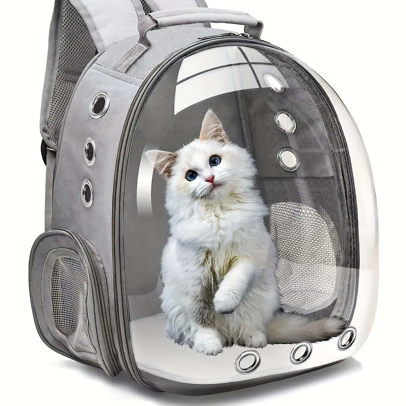 Astronaut Window Dog Cat Carrier Breathable Transparent Backpack Pet Travel Bag
