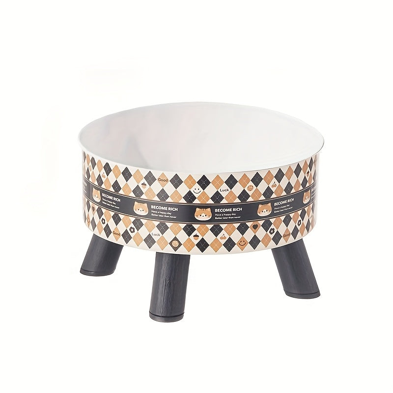 Cat Bowl, Elevated Stainless Steel Feeder with Non-Slip Base, 13.5 Ounce Cat Water Bowl, Pet Feeding or Water Bowl, Suitable for Cats and Small Dogs Feeding Bowl for Neck Protection